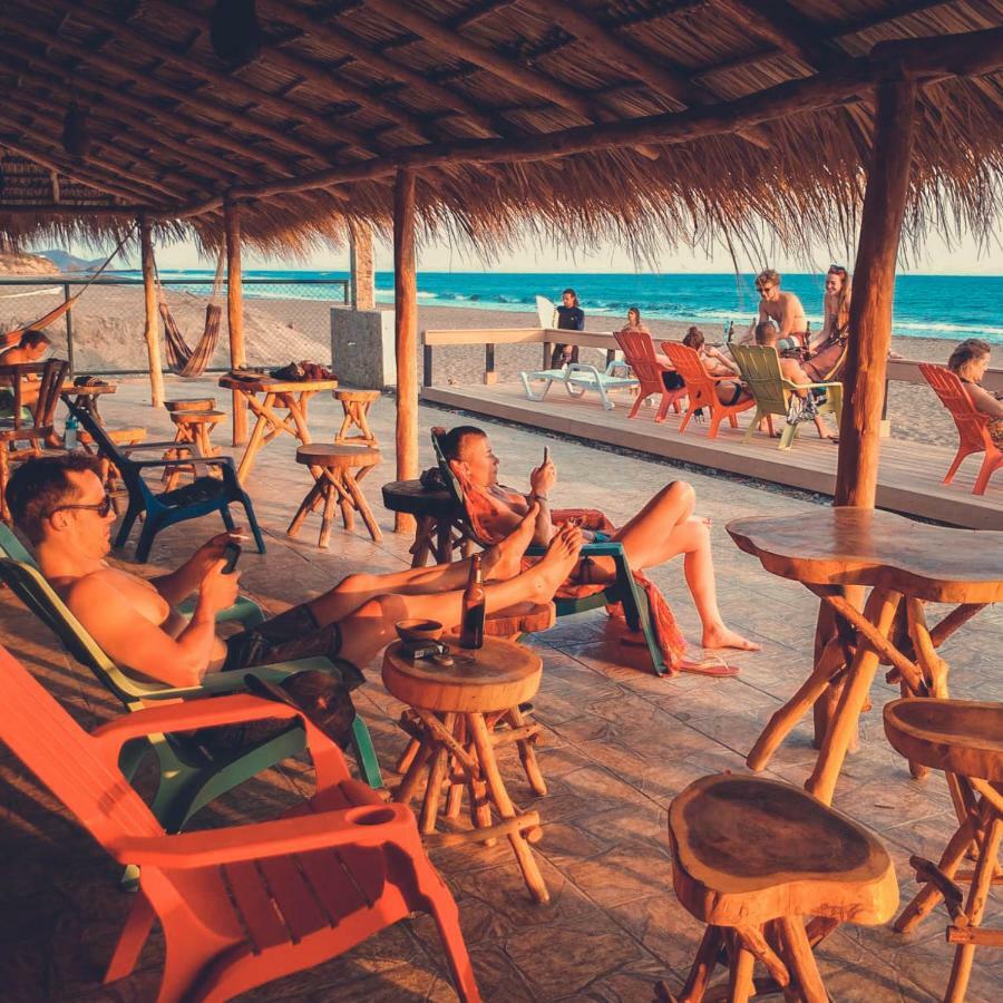 The Barrel Hostel Popoyo Exterior photo